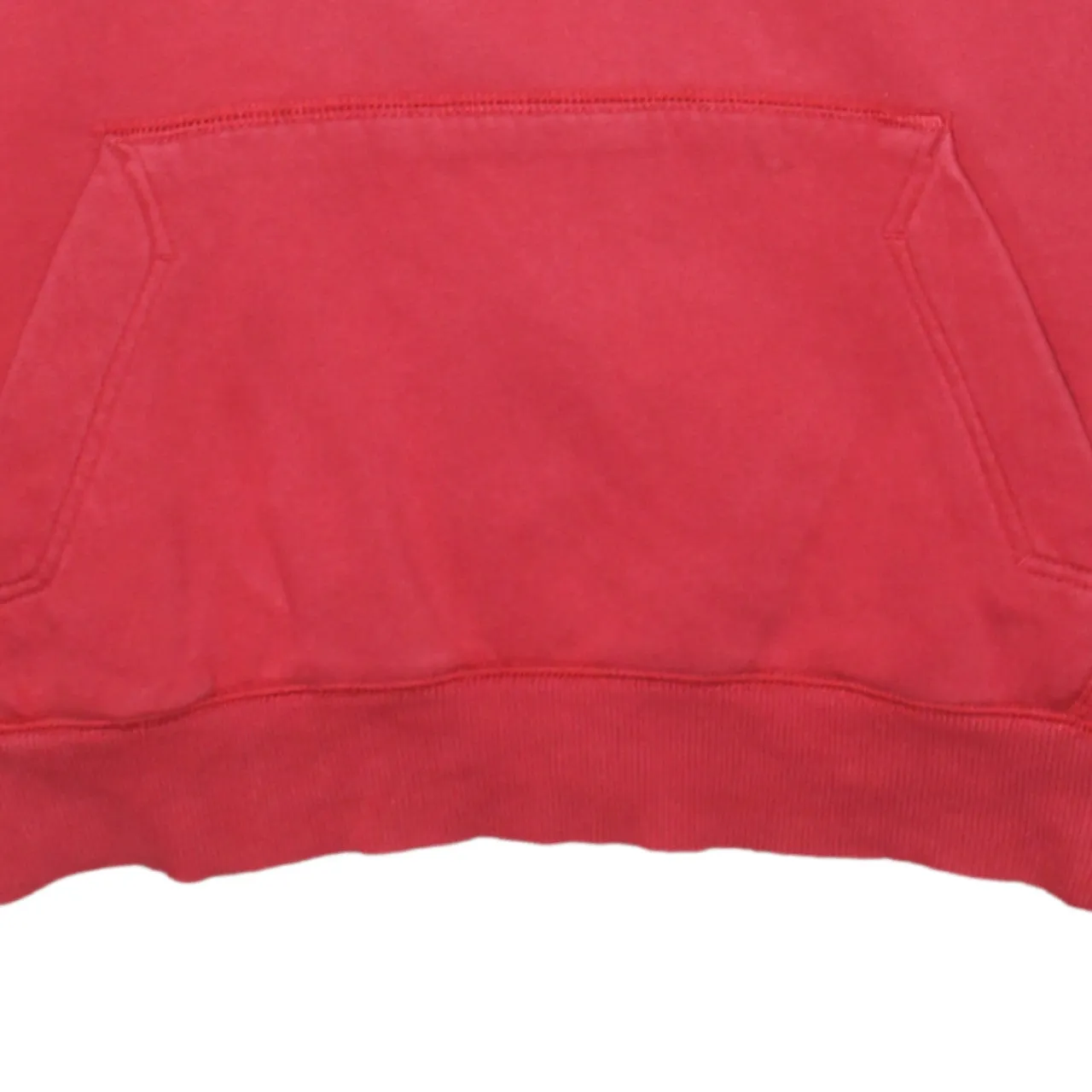 Nike 90's Center Middle Swoosh Pullover Hoodie Large Red sold by Vintage Club product image thumbnail 4