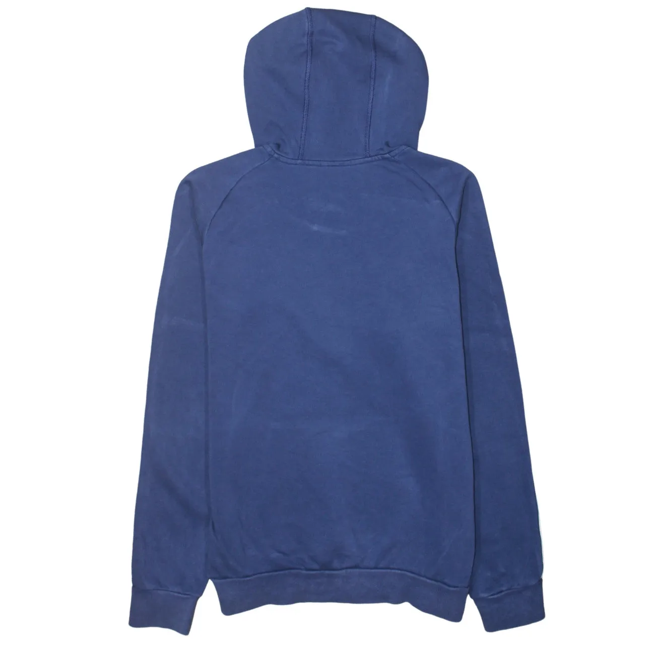 Adidas 90's Drawstring Pockets Pullover Hoodie Small Navy Blue sold by Vintage Club product image thumbnail 2