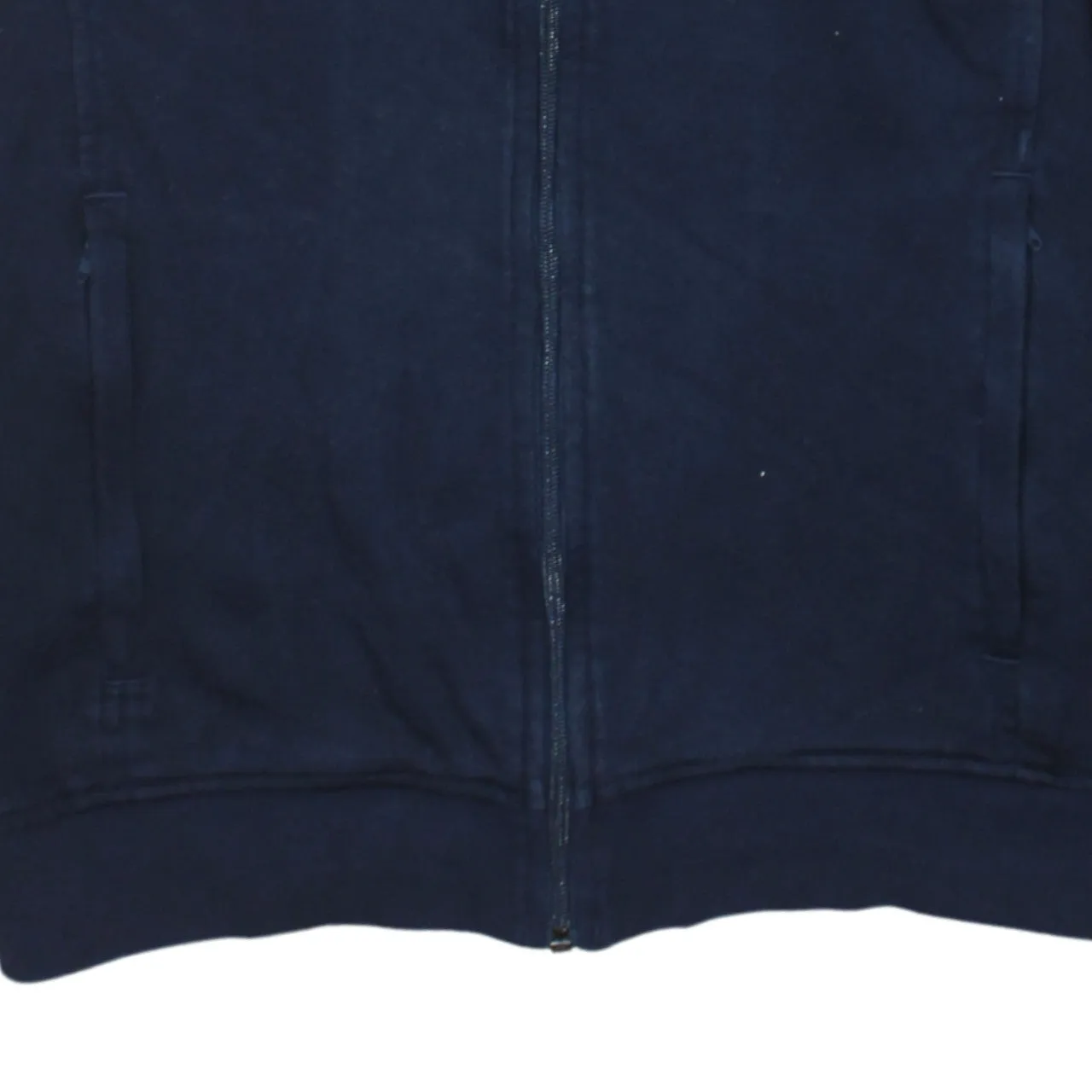 Lacoste 90's Lightweight Full Zip Up Sweatshirt Medium Navy Blue sold by Vintage Club product image thumbnail 4