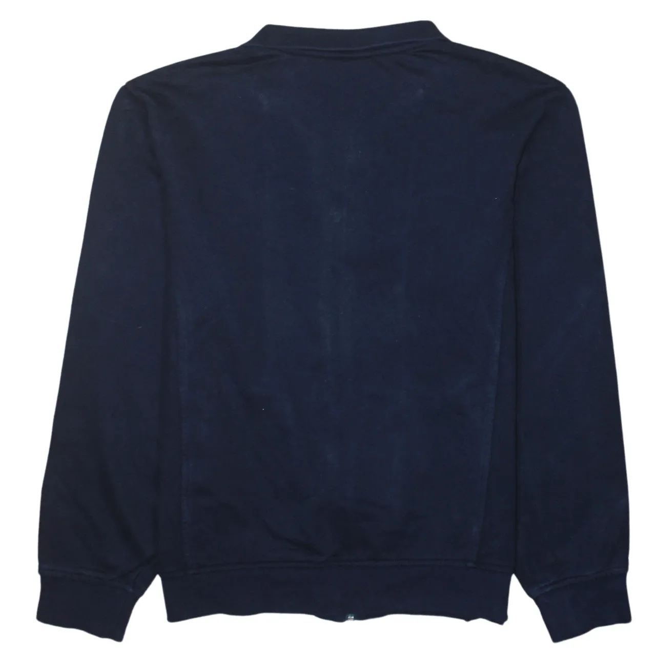 Lacoste 90's Lightweight Full Zip Up Sweatshirt Medium Navy Blue sold by Vintage Club product image thumbnail 2