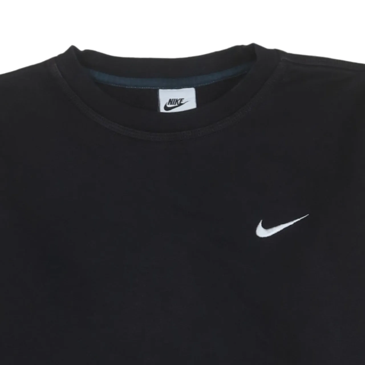 Nike 90's Swoosh Crew Neck Sweatshirt Medium Black sold by Vintage Club product image thumbnail 3