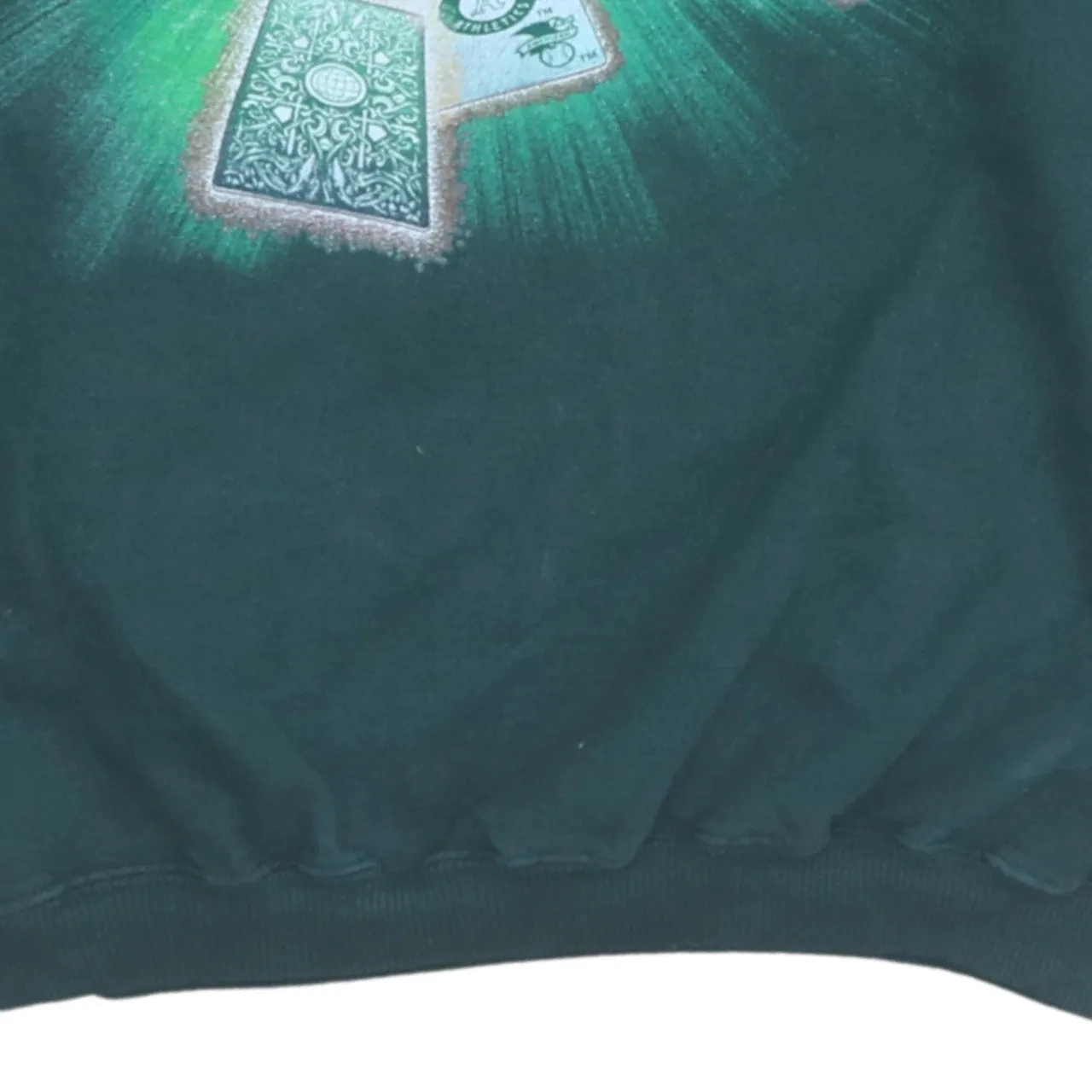 Gildan 90's Lightweight Crew Neck Sweatshirt XXLarge (2XL) Green sold by Vintage Club product image thumbnail 4