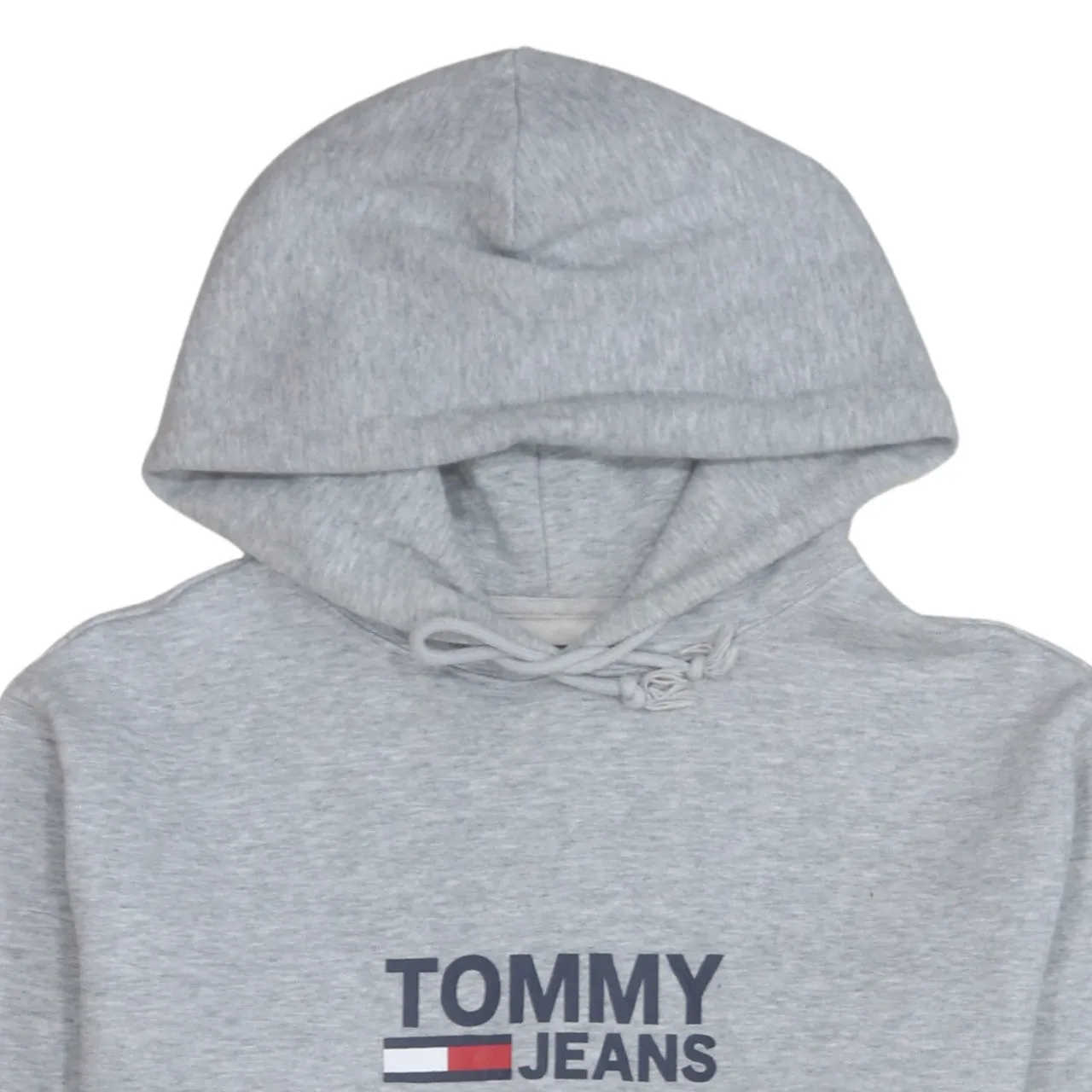 Tommy Jeans 90's Spellout Pullover Hoodie Small Grey sold by Vintage Club product image thumbnail 3