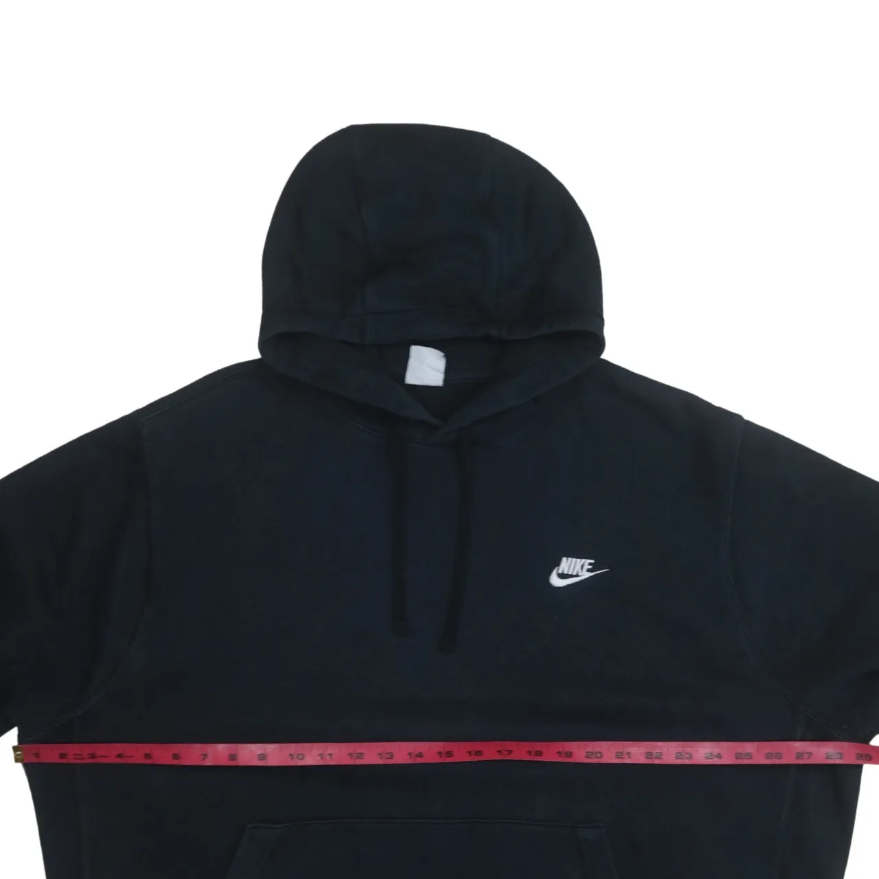 Nike 90's Swoosh Pullover Hoodie XXLarge (2XL) Black sold by Vintage Club product image thumbnail 5