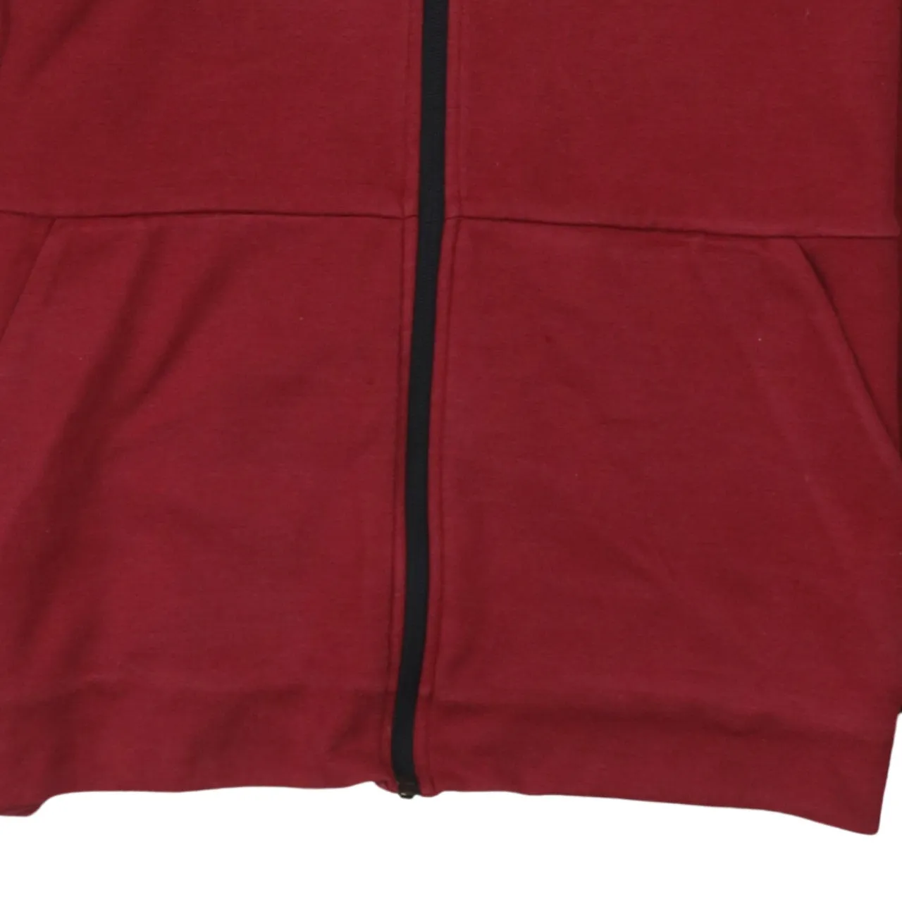 Adidas 90's Lightweight Full Zip Up Hoodie Medium Red sold by Vintage Club product image thumbnail 4