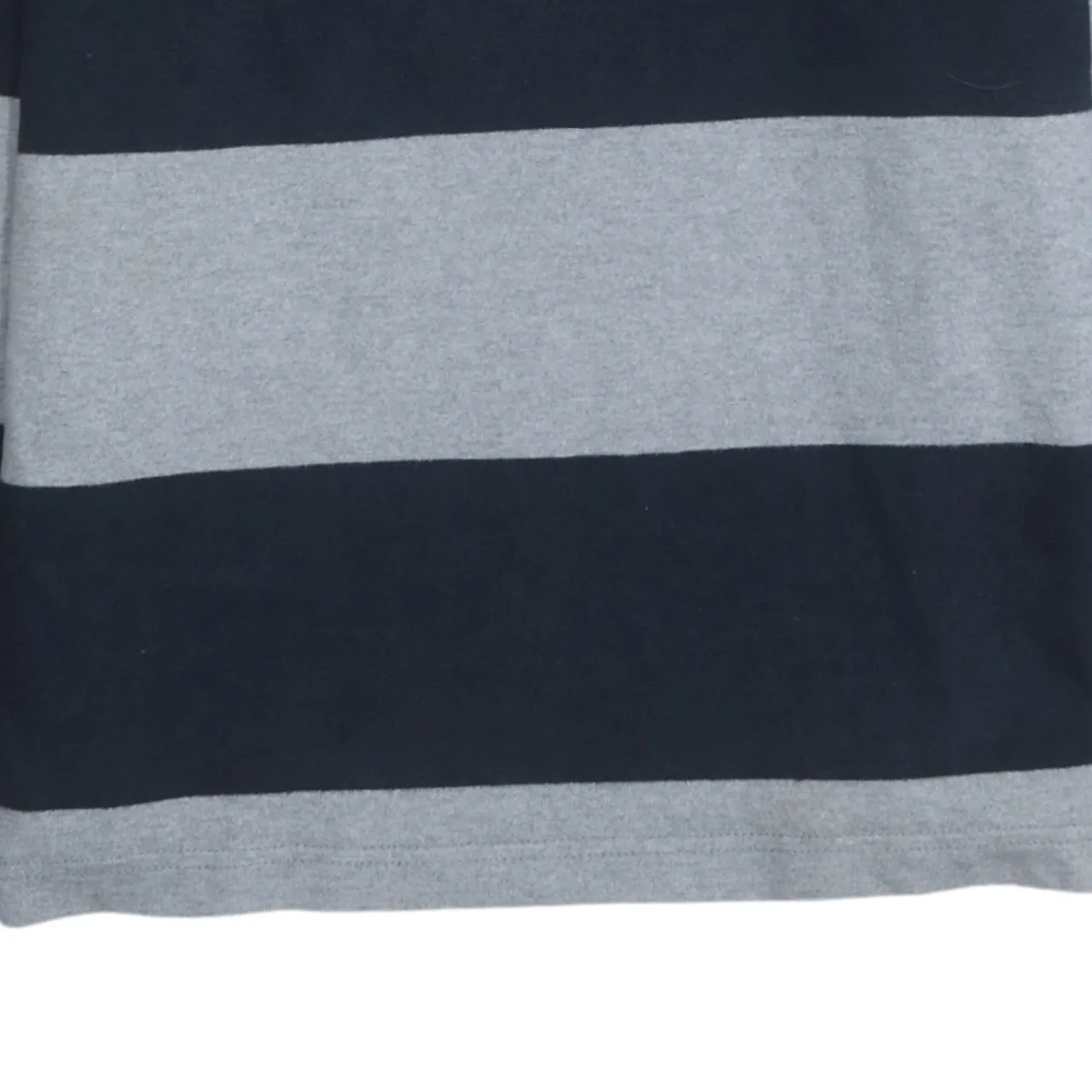 Tommy Hilfiger 90's Long Sleeve Quarter Button Polo Shirt Small Grey sold by Vintage Club product image thumbnail 4