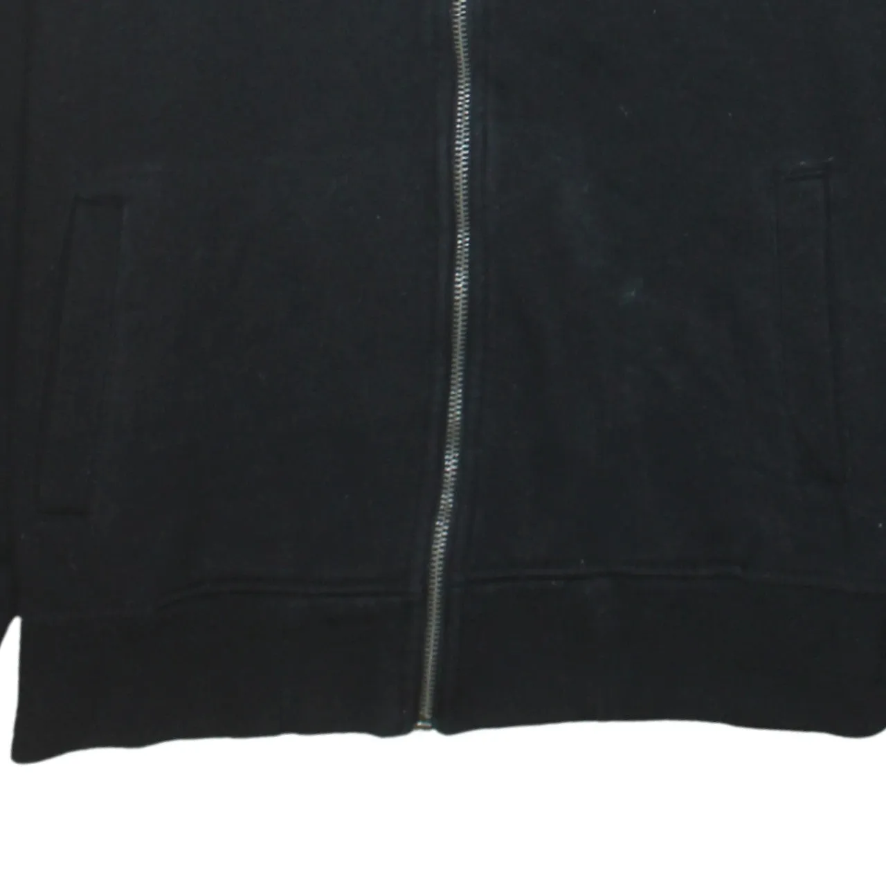 Ellesse 90's Lightweight Full Zip Up Hoodie Medium Black sold by Vintage Club product image thumbnail 4