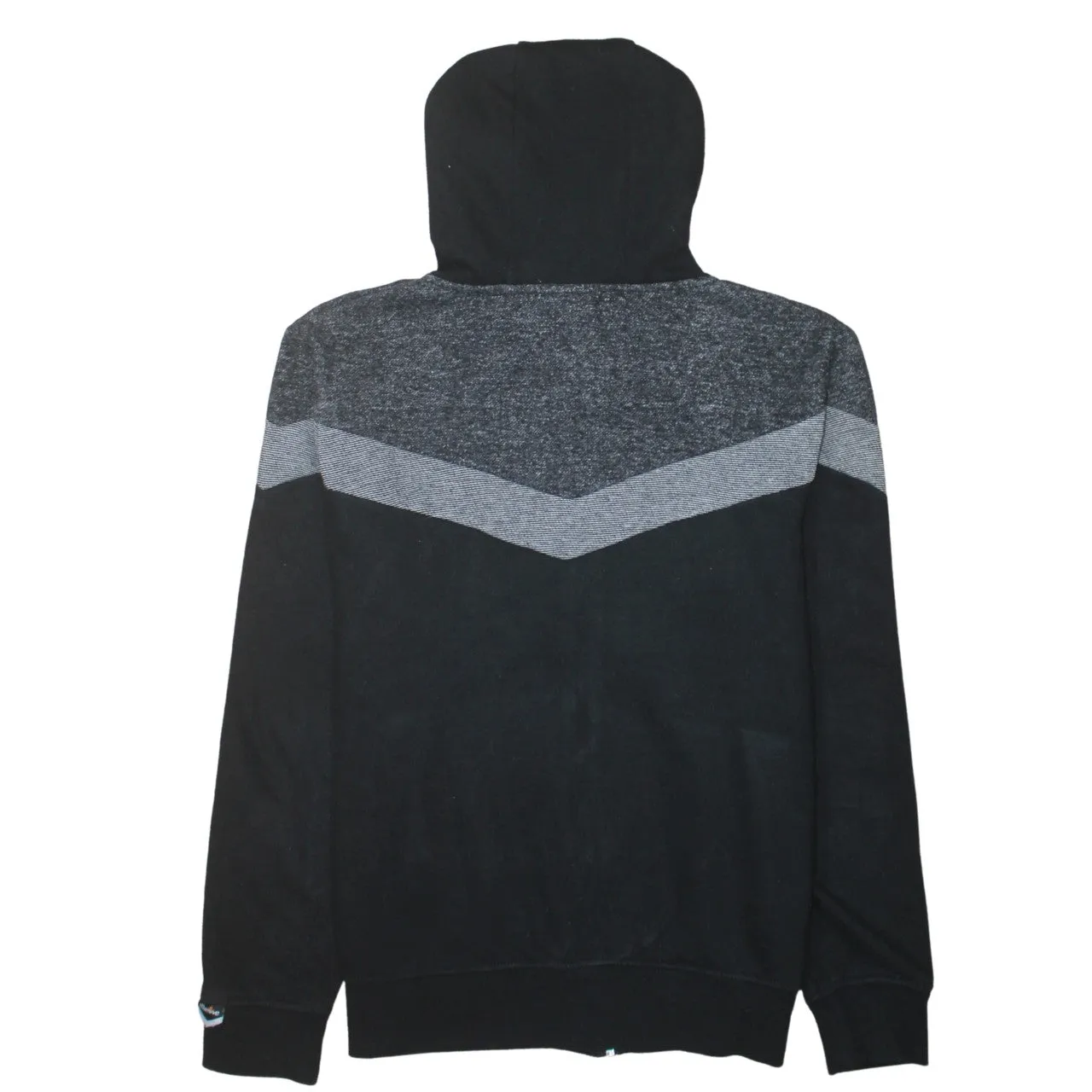 Ellesse 90's Lightweight Full Zip Up Hoodie Medium Black sold by Vintage Club product image thumbnail 2