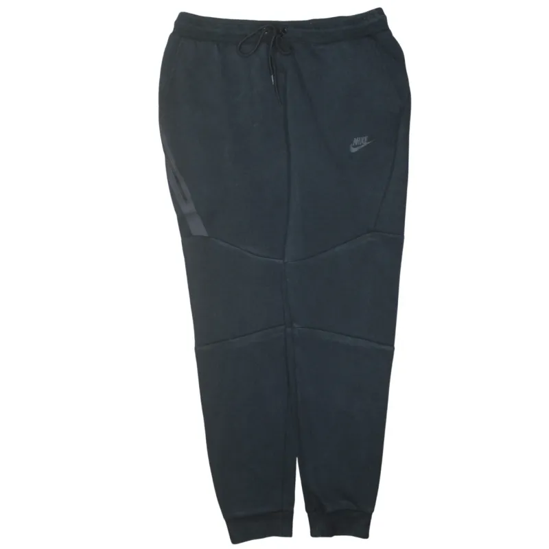Nike 90's Swoosh Casual Joggers / Sweatpants Large Black made by Nike