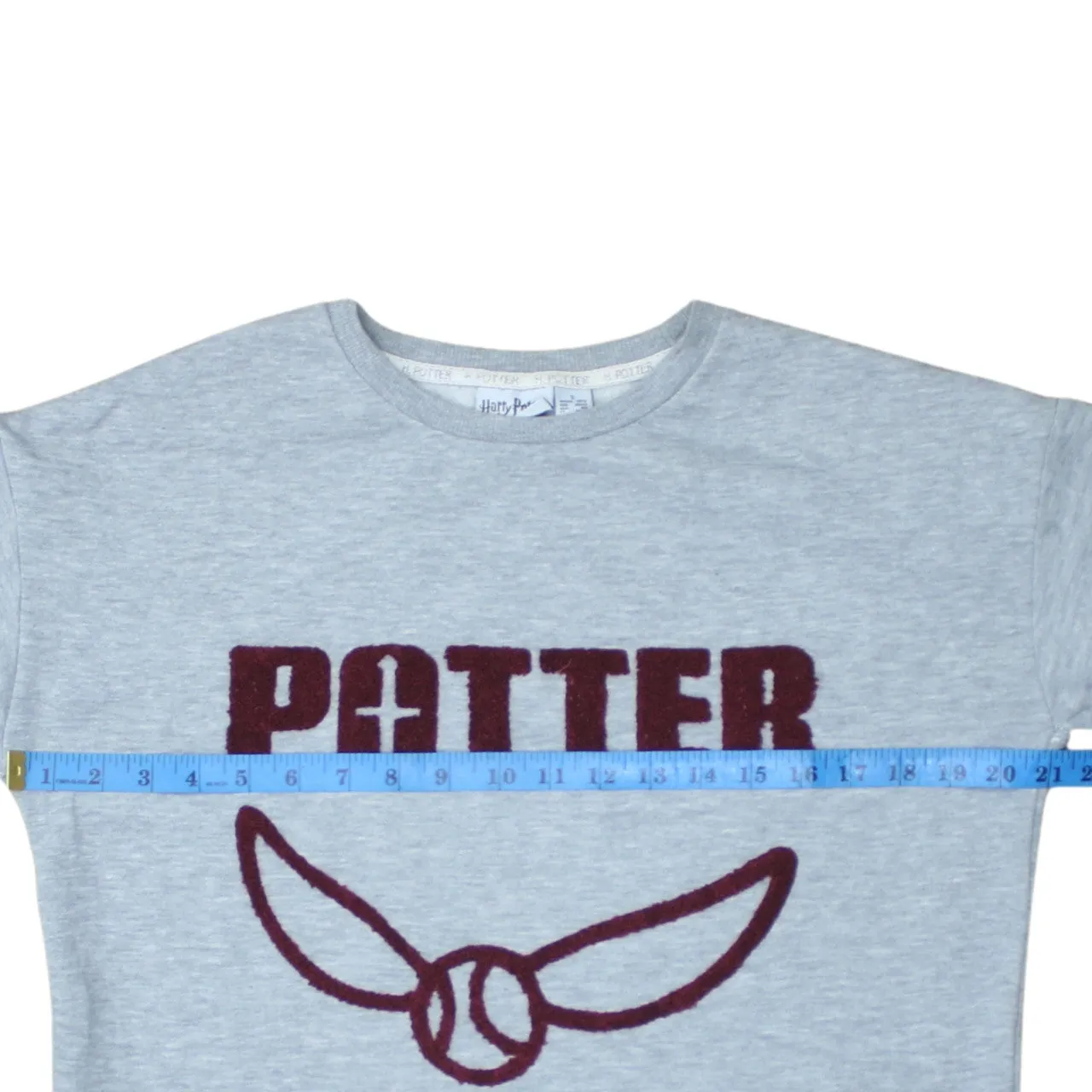 Harry Potter 90's Potter Crew Neck Sweatshirt Small Grey sold by Vintage Club product image thumbnail 5