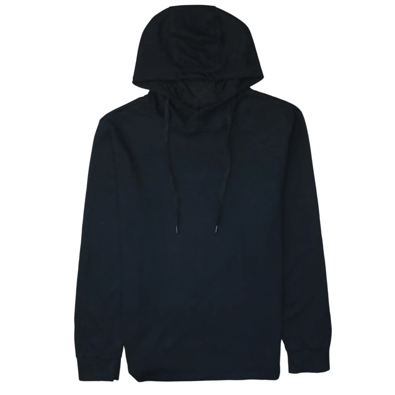 Retro 90's Plain Pullover Hoodie Medium Black sold by Vintage Club