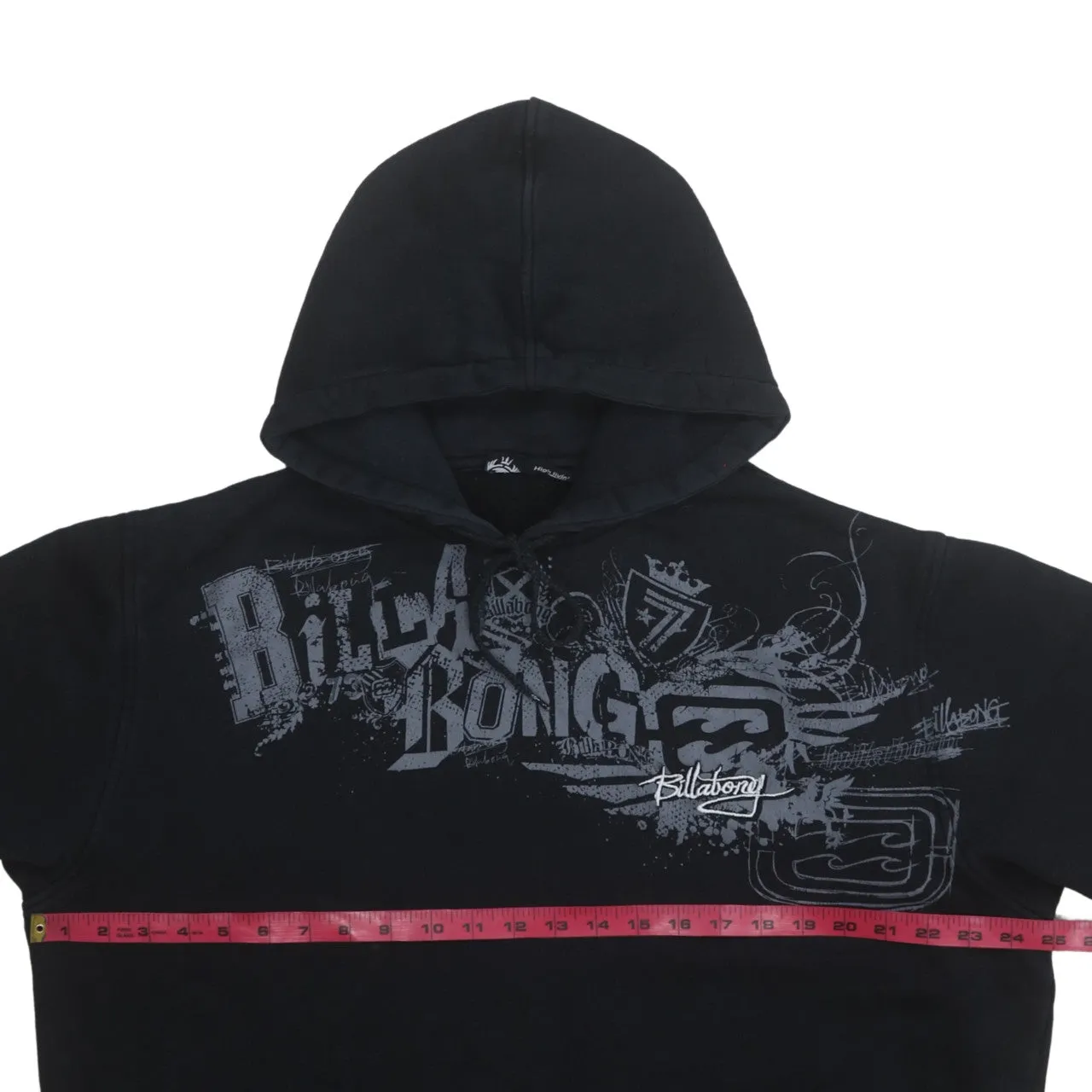 Billabong 90's Spellout Pullover Hoodie XLarge Black sold by Vintage Club product image thumbnail 5
