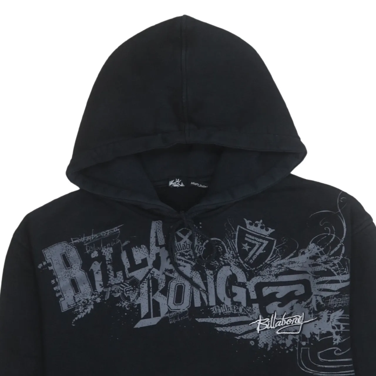 Billabong 90's Spellout Pullover Hoodie XLarge Black sold by Vintage Club product image thumbnail 3