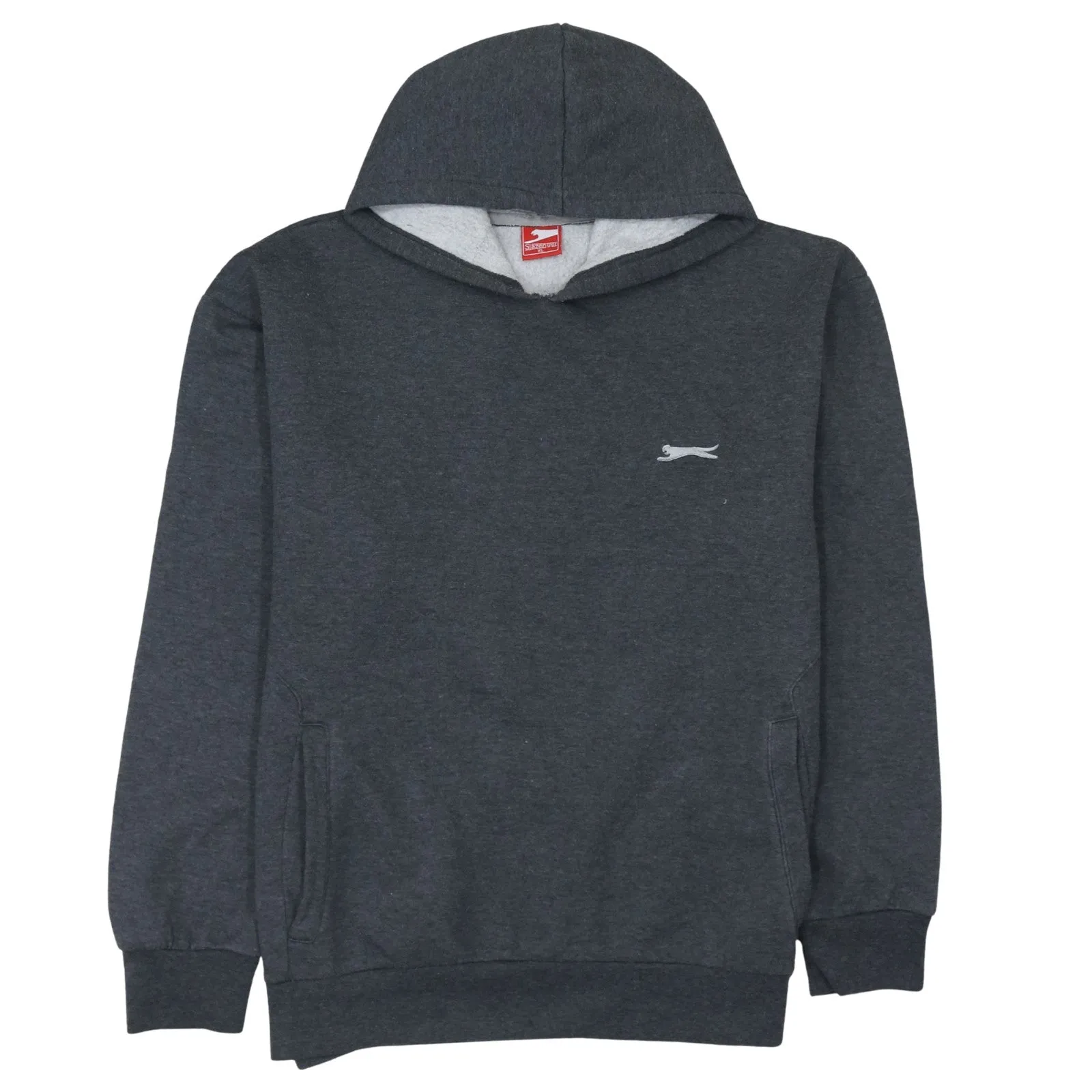 Slazenger 90's Lightweight Pullover Hoodie XLarge Grey sold by Vintage Club