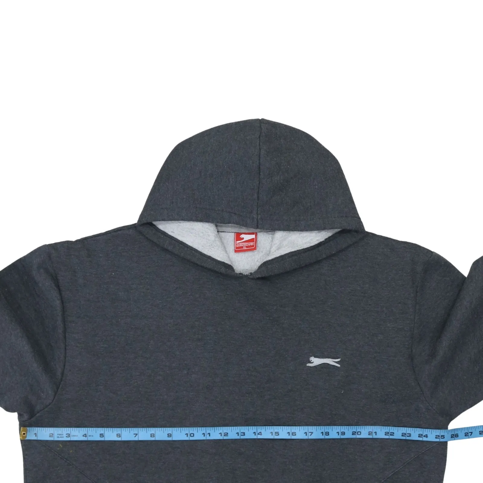 Slazenger 90's Lightweight Pullover Hoodie XLarge Grey sold by Vintage Club product image thumbnail 5