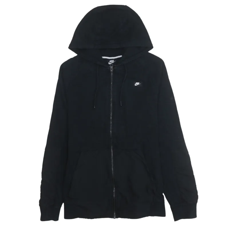 Nike 90's Spellout Full Zip Up Hoodie Medium Black sold by Vintage Club