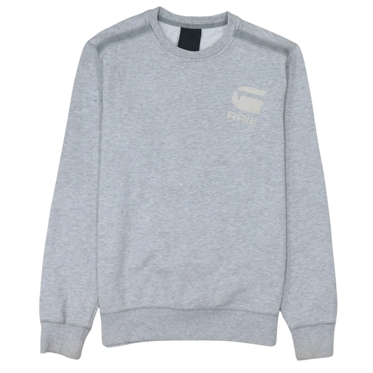 G-Star RAW 90's Lightweight Crew Neck Sweatshirt Medium Grey sold by Vintage Club