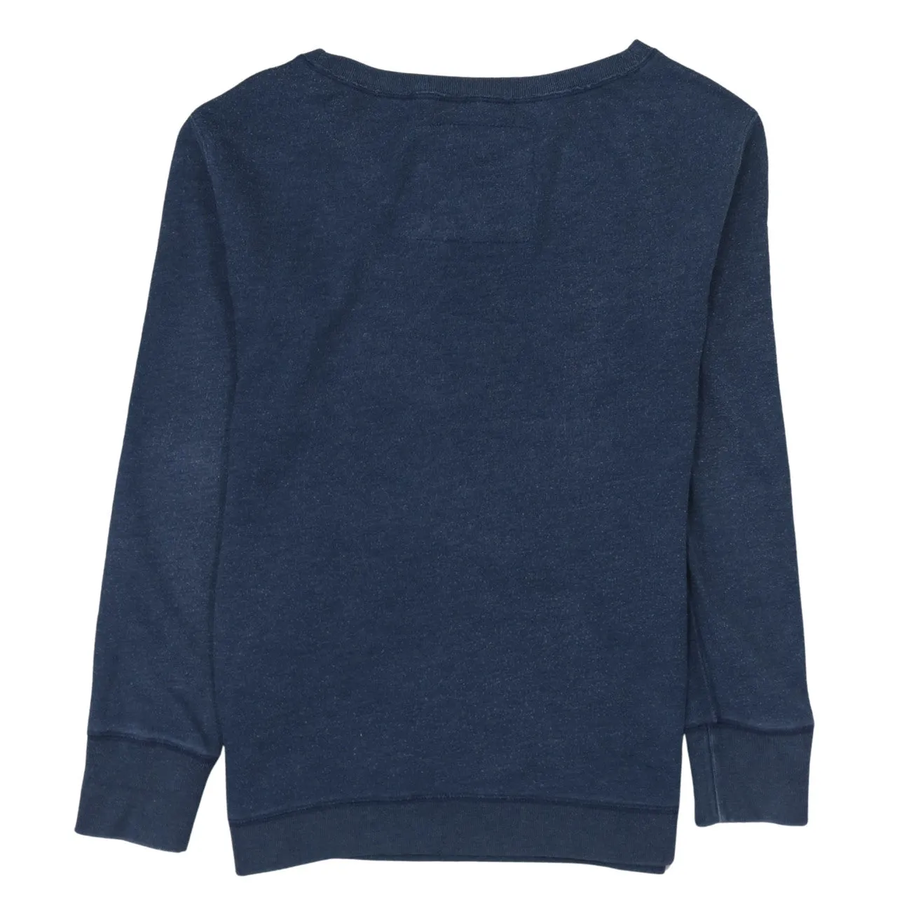 Hollister 90's Laguna Crew Neck Sweatshirt Medium Navy Blue sold by Vintage Club product image thumbnail 2