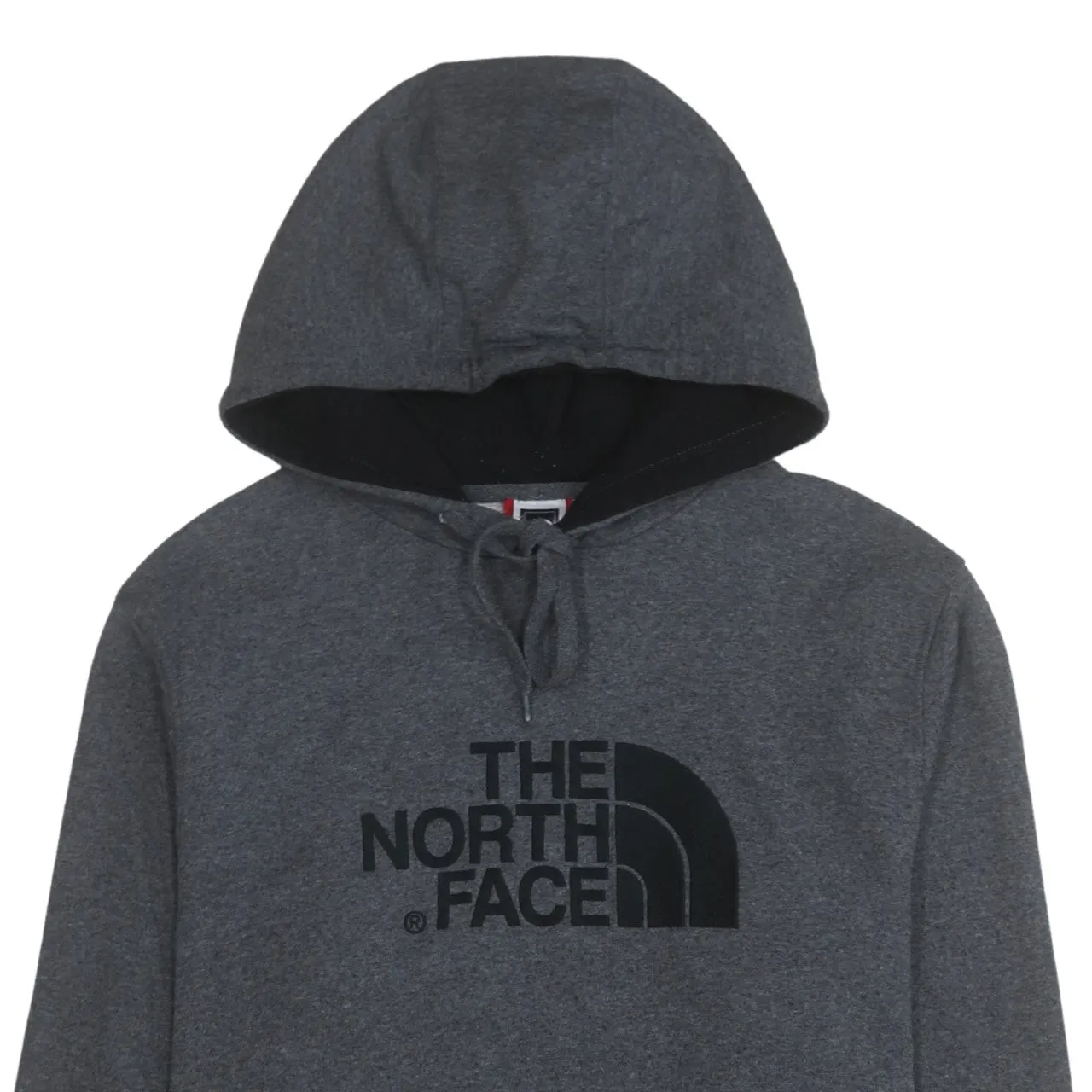 The North Face 90's Spellout Pullover Hoodie Large Grey sold by Vintage Club product image thumbnail 3