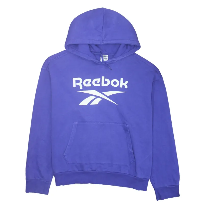 Reebok 90's Spellout Pullover Hoodie XLarge Purple sold by Vintage Club