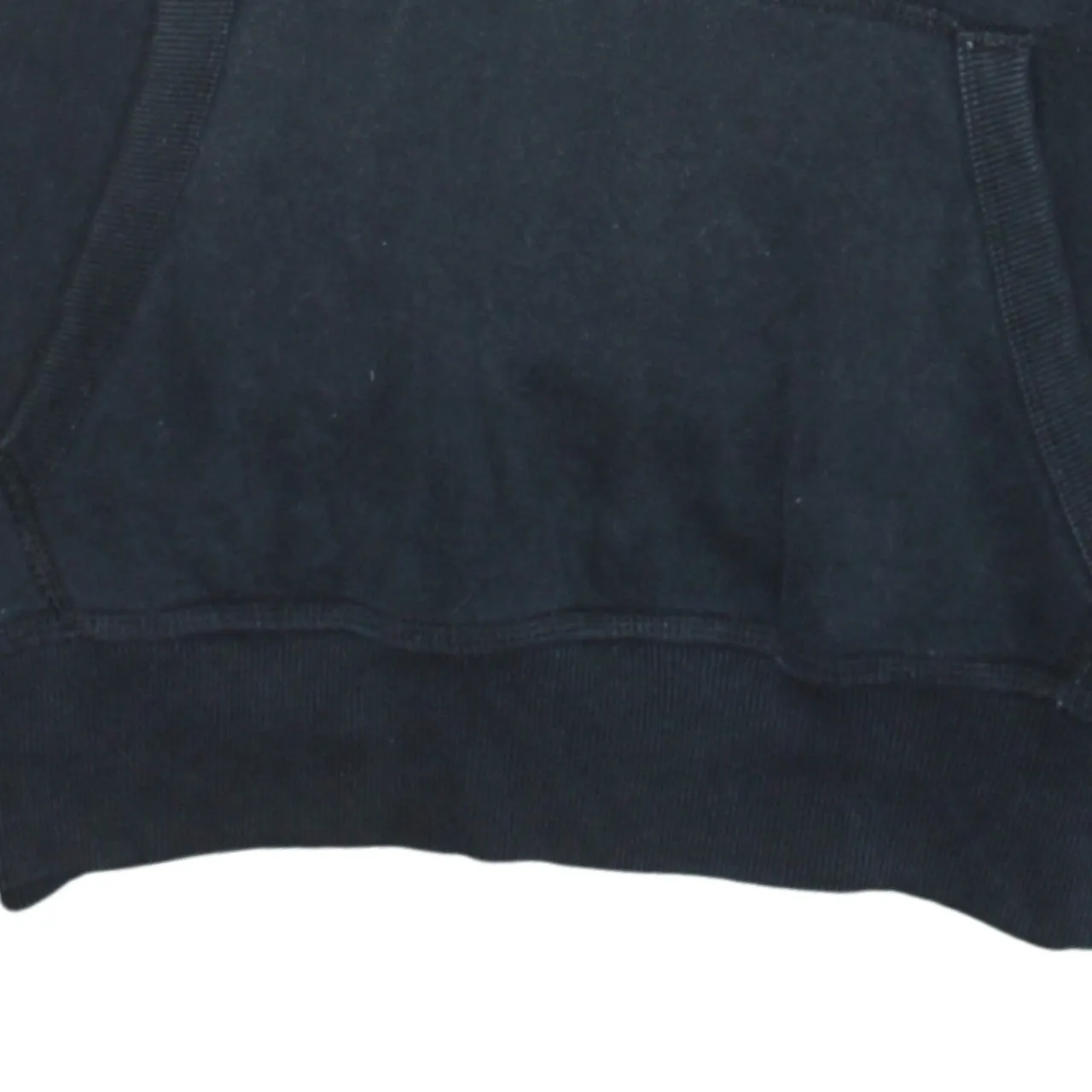 Super Dry 90's Drawstring Pockets Pullover Hoodie Small Black sold by Vintage Club product image thumbnail 4