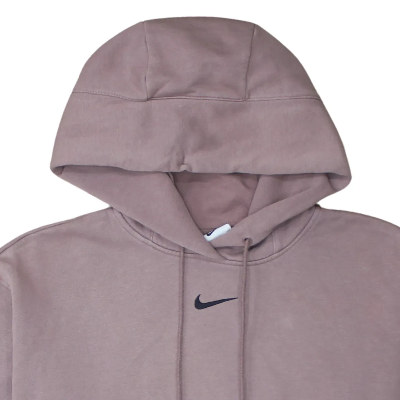 Nike 90's Center Middle Swoosh Pullover Hoodie Small Brown sold by Vintage Club product image thumbnail 3