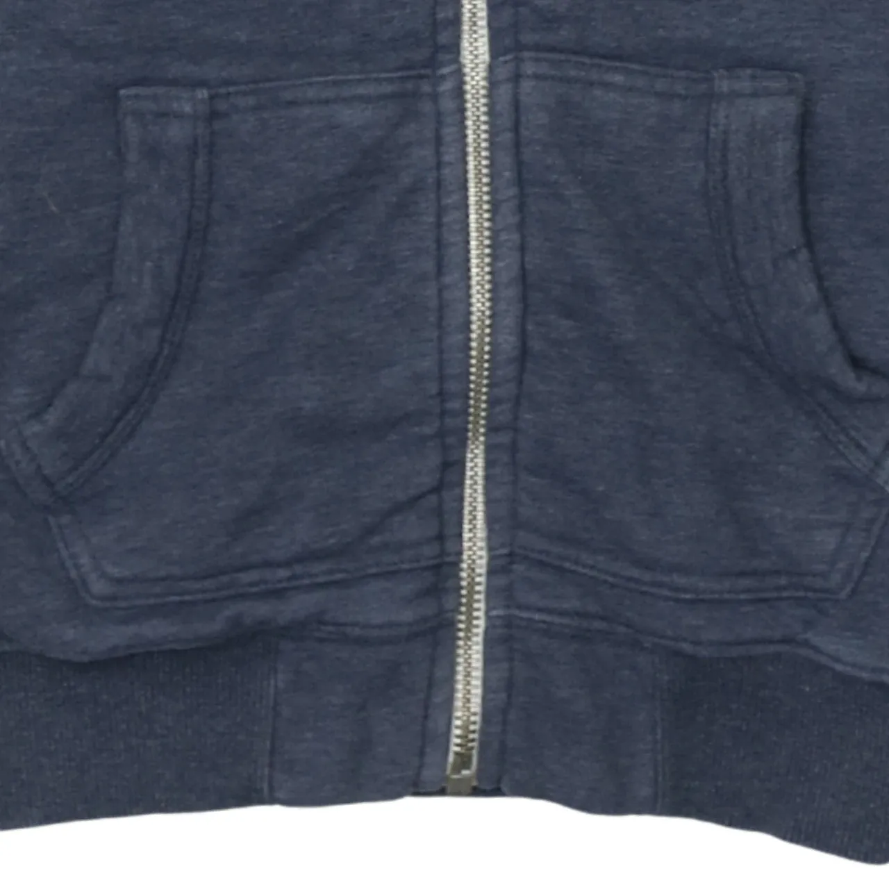 Super Dry 90's Lightweight Full Zip Up Hoodie Small Navy Blue sold by Vintage Club product image thumbnail 4