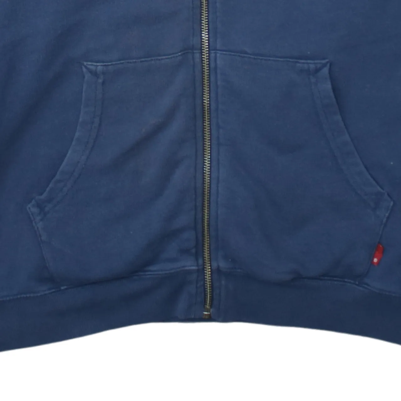 Levi's 90's Spellout Full Zip Up Hoodie XLarge Navy Blue sold by Vintage Club product image thumbnail 4