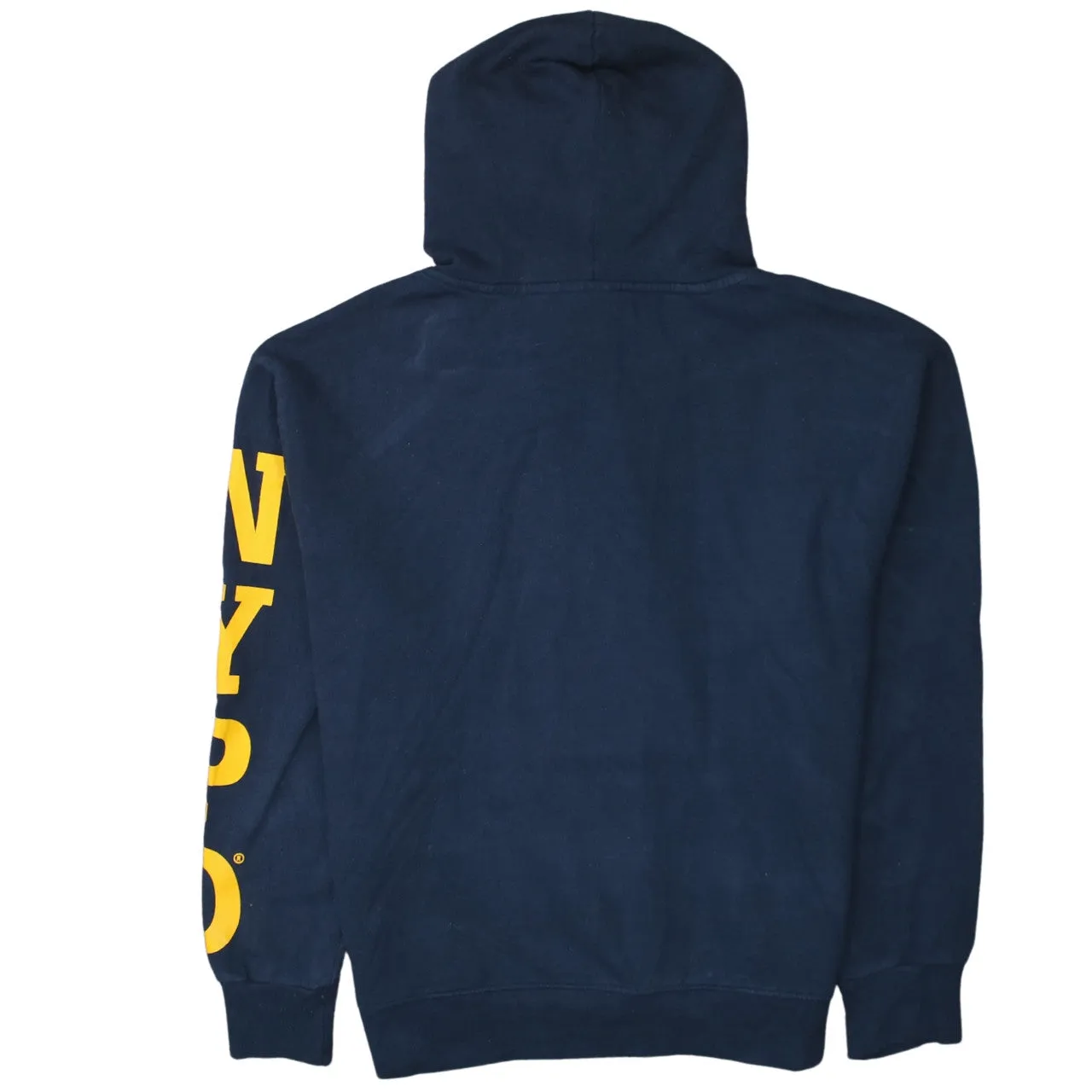 Retro 90's Lightweight Pullover Hoodie Small Navy Blue sold by Vintage Club product image thumbnail 2