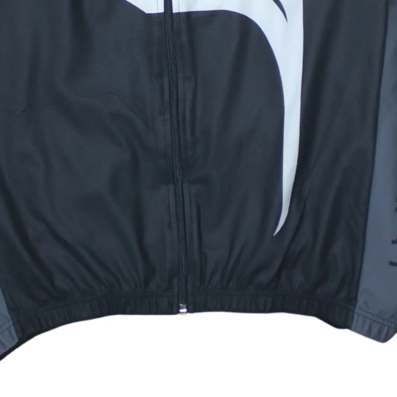 Retro 90's Lightweight Full Zip Up Windbreaker Large Black sold by Vintage Club product image thumbnail 4
