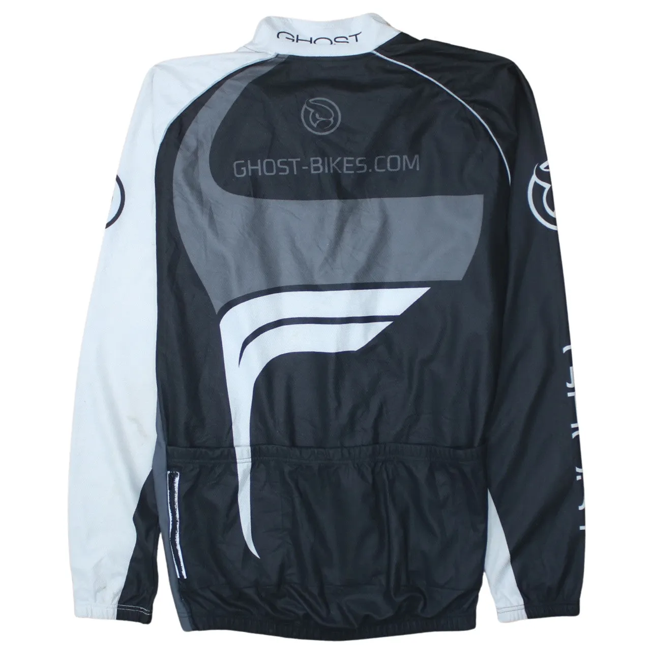 Retro 90's Lightweight Full Zip Up Windbreaker Large Black sold by Vintage Club product image thumbnail 2