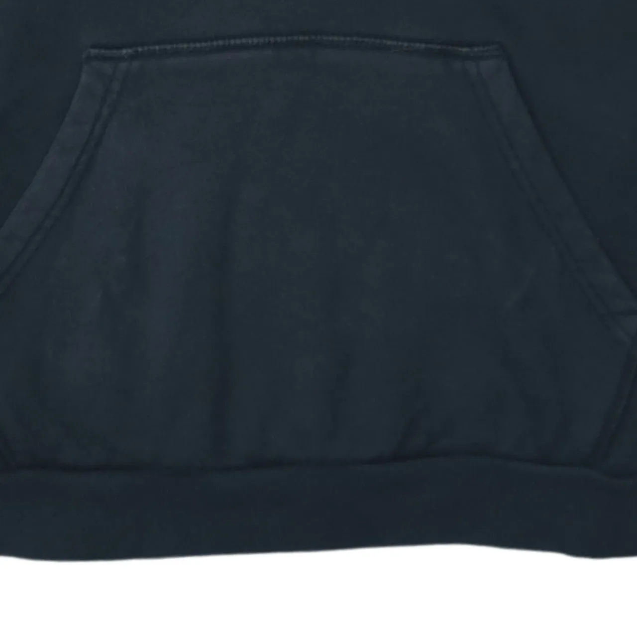 Adidas 90's Drawstring Pockets Pullover Hoodie Large Black sold by Vintage Club product image thumbnail 4