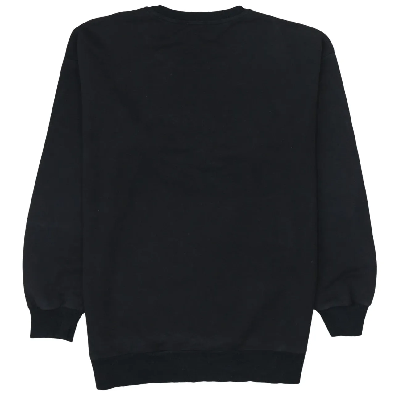 Nike 90's Center Middle Swoosh Crew Neck Sweatshirt Large Black sold by Vintage Club product image thumbnail 2