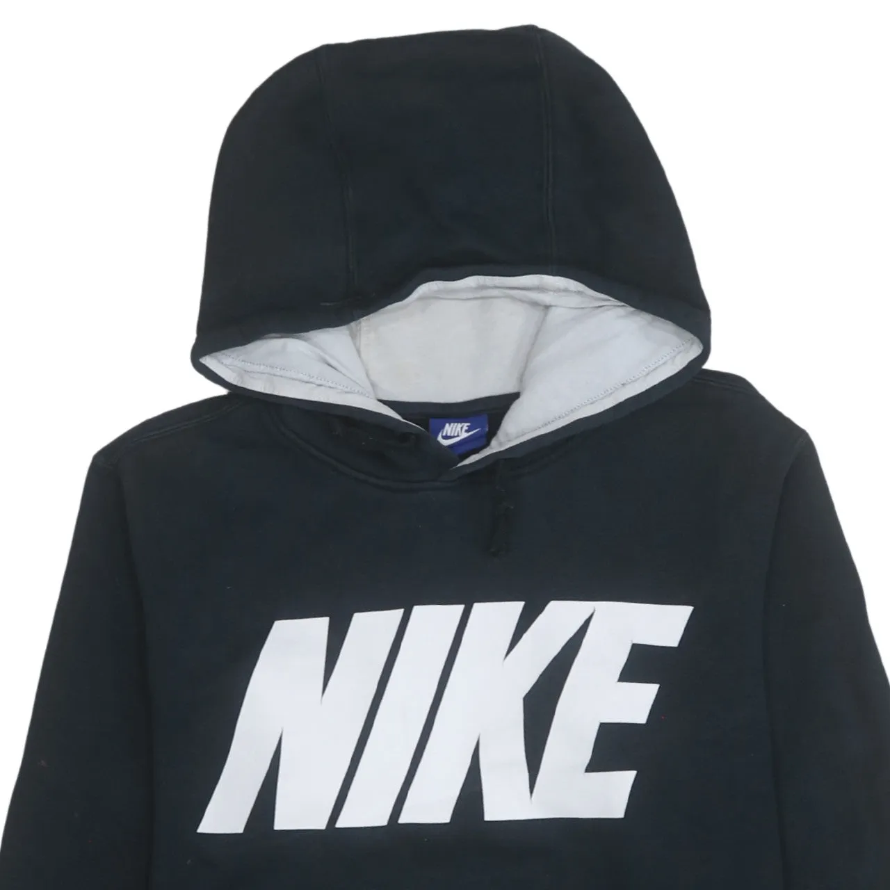 Nike 90's Spellout Pullover Hoodie Small Black sold by Vintage Club product image thumbnail 3