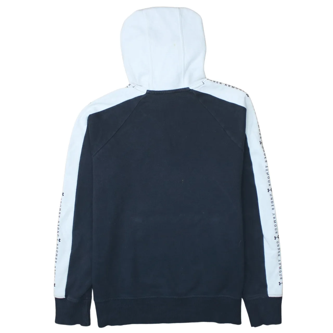 Under Armour 90's Drawstring Pockets Pullover Hoodie Small Black sold by Vintage Club product image thumbnail 2