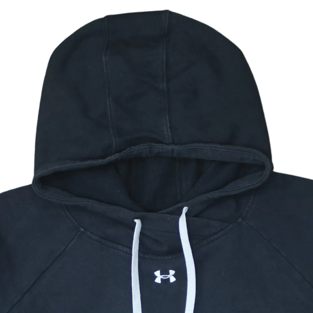 Under Armour 90's Drawstring Pockets Pullover Hoodie XXXLarge (3XL) Black sold by Vintage Club product image thumbnail 3