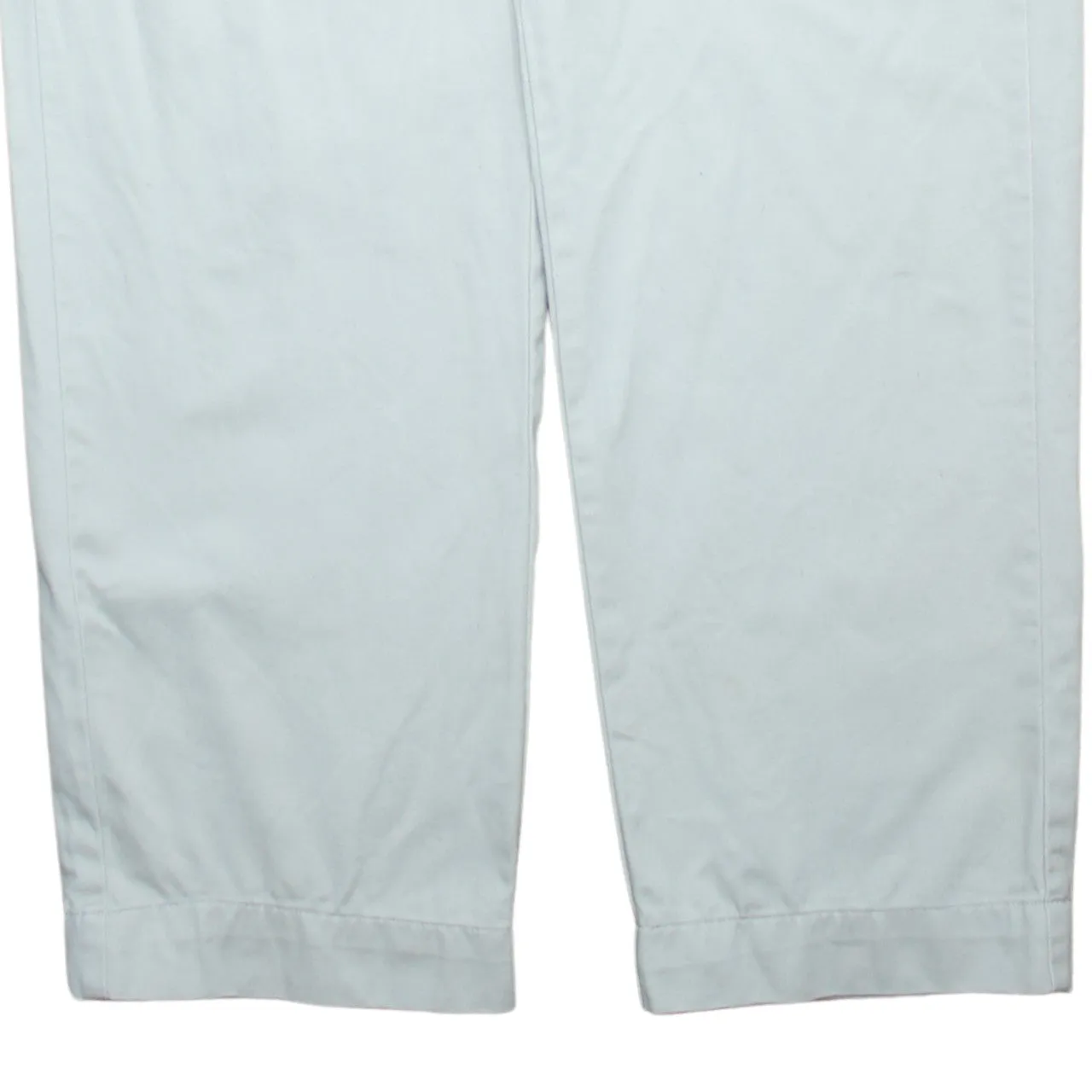 Polo Ralph Lauren 90's Drawstring Pockets Straight Leg Baggy Trousers / Pants 36 Beige Cream sold by Vintage Club product image thumbnail 4