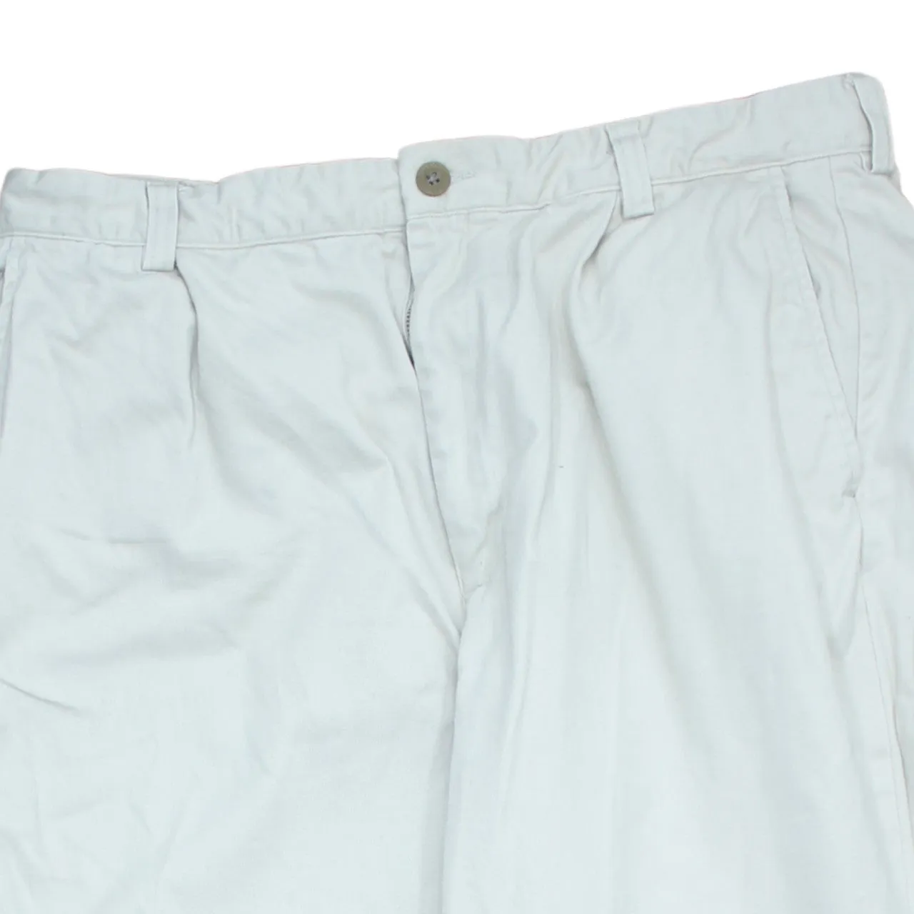 Polo Ralph Lauren 90's Drawstring Pockets Straight Leg Baggy Trousers / Pants 36 Beige Cream sold by Vintage Club product image thumbnail 3