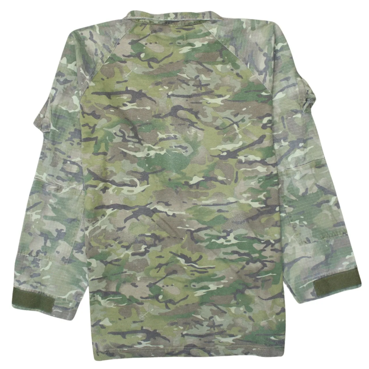 Retro 90's Plain Quarter Zip Windbreaker Medium Green sold by Vintage Club product image thumbnail 2