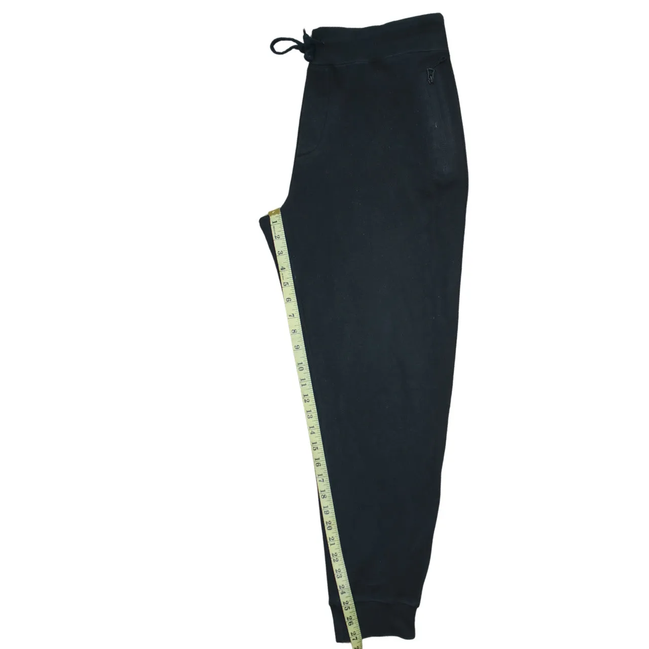 Polo Ralph Lauren 90's Rib Cuff Casual Joggers / Sweatpants Large Black sold by Vintage Club product image thumbnail 5