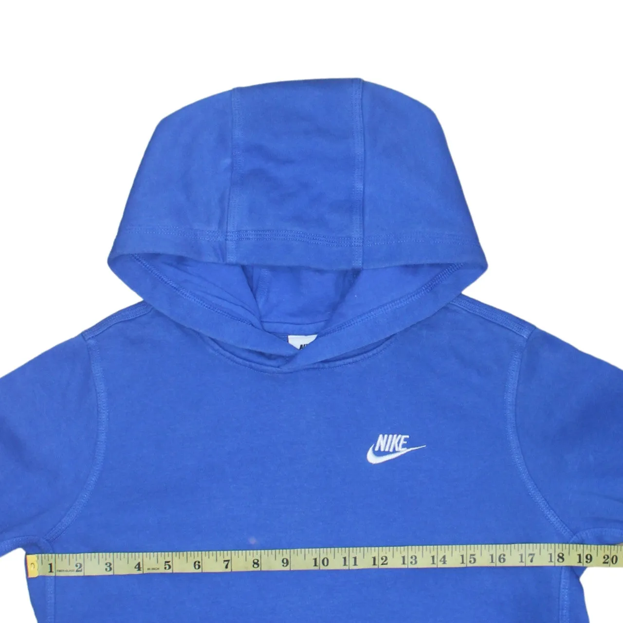 Nike 90's Swoosh Pullover Hoodie XLarge Blue sold by Vintage Club product image thumbnail 5