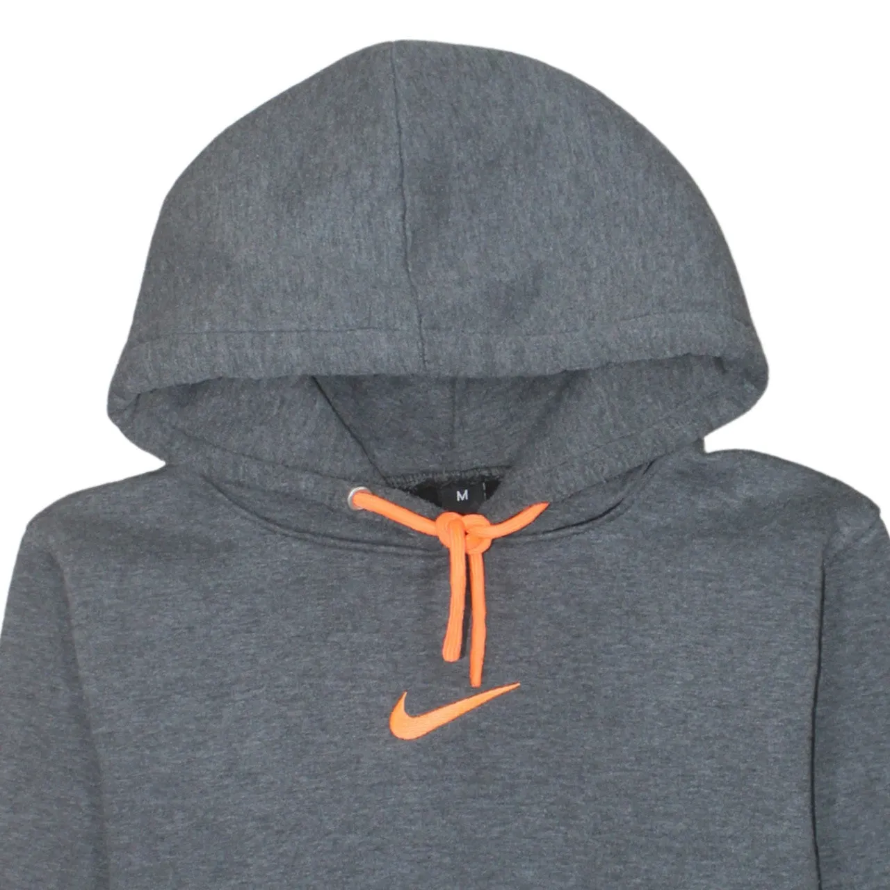 Nike 90's Center Middle Swoosh Pullover Hoodie Medium Grey sold by Vintage Club product image thumbnail 3