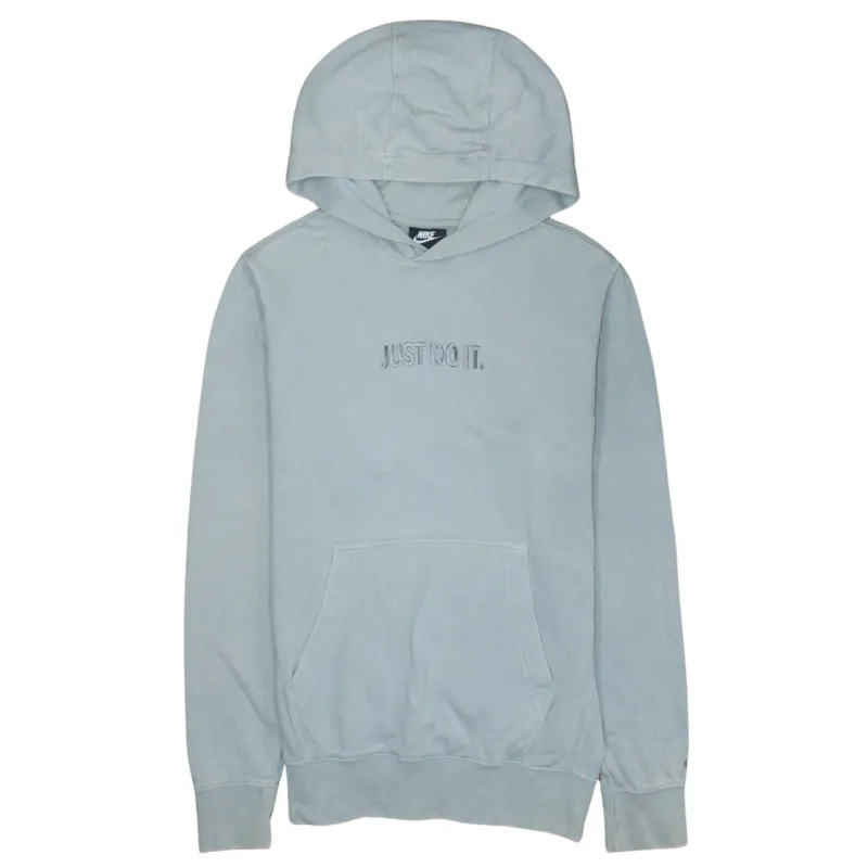 Nike 90's Just Do It Pullover Hoodie XSmall Grey made by Nike