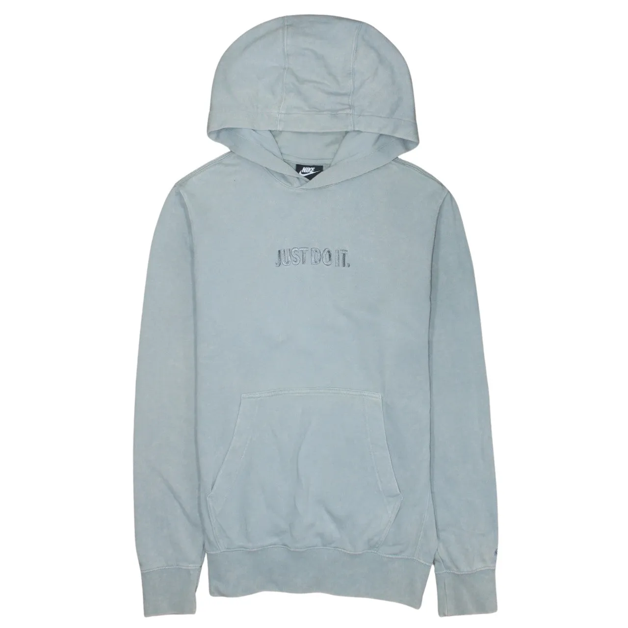 Nike 90's Just Do It Pullover Hoodie XSmall Grey sold by Vintage Club