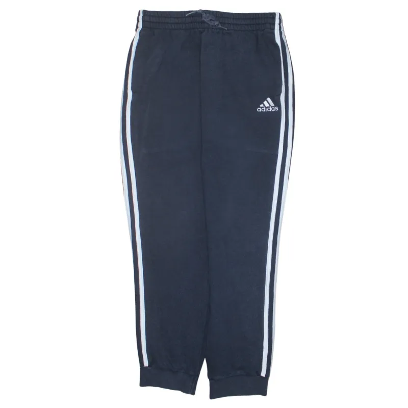 Adidas 90's 3 Stripes Casual Joggers / Sweatpants Medium Navy Blue sold by Vintage Club