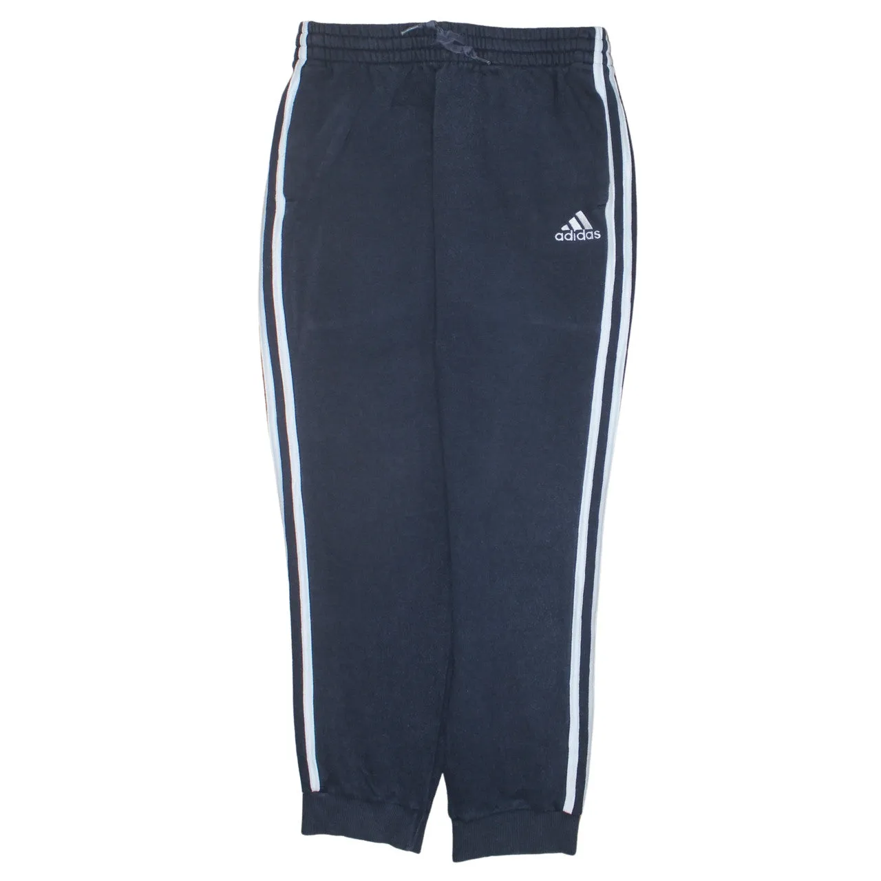 Adidas 90's 3 Stripes Casual Joggers / Sweatpants Medium Navy Blue sold by Vintage Club