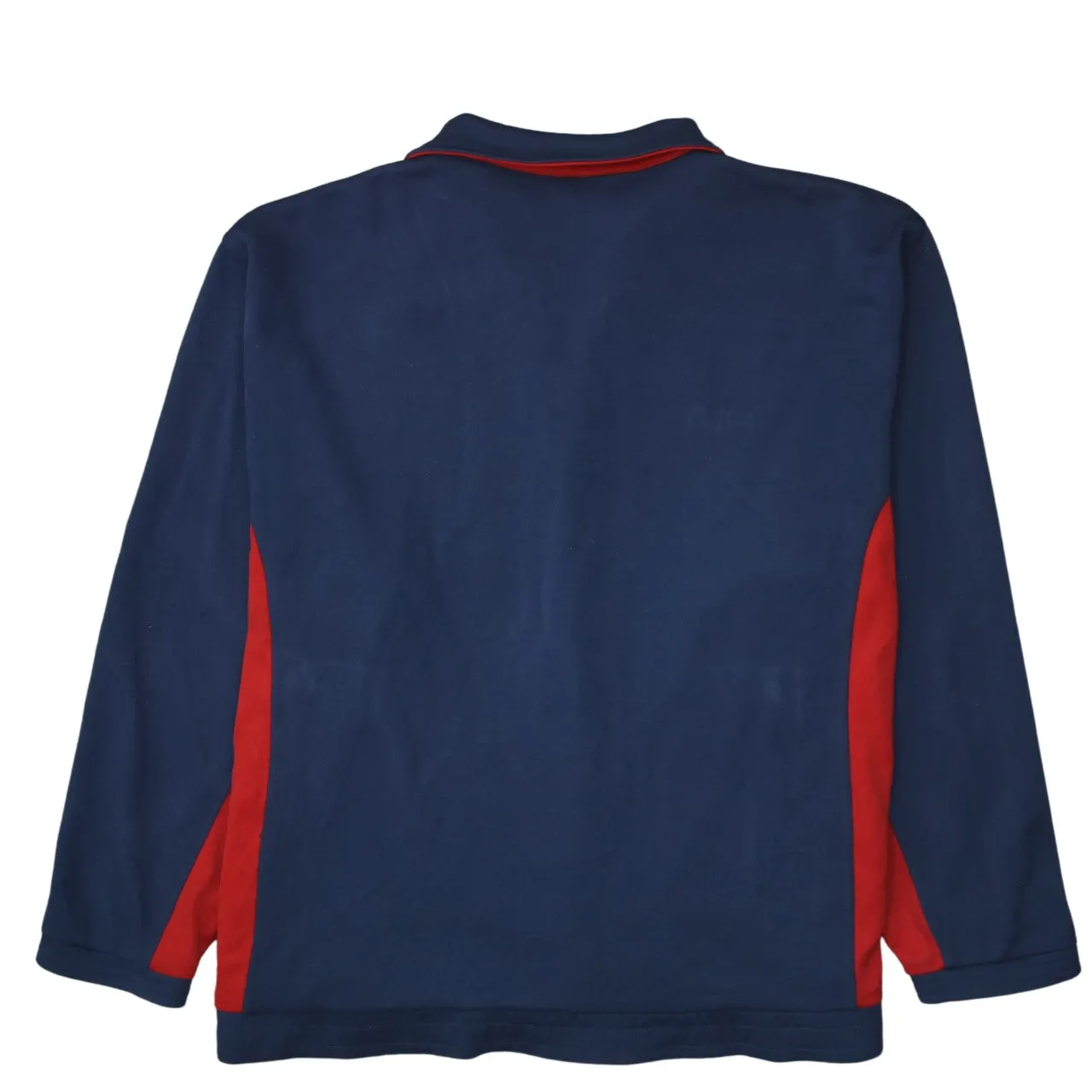 Fila 90's Lightweight Full Zip Up Sweatshirt Large Navy Blue sold by Vintage Club product image thumbnail 2