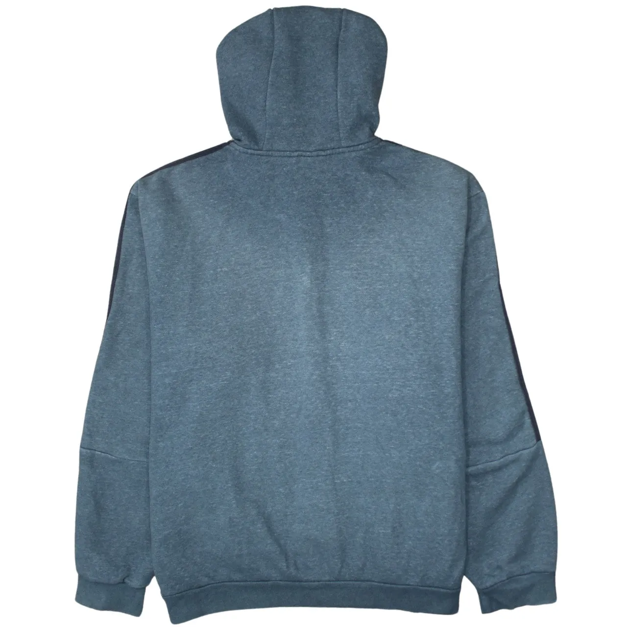 Adidas 90's Striped Sleeve Full Zip Up Hoodie XLarge Grey sold by Vintage Club product image thumbnail 2