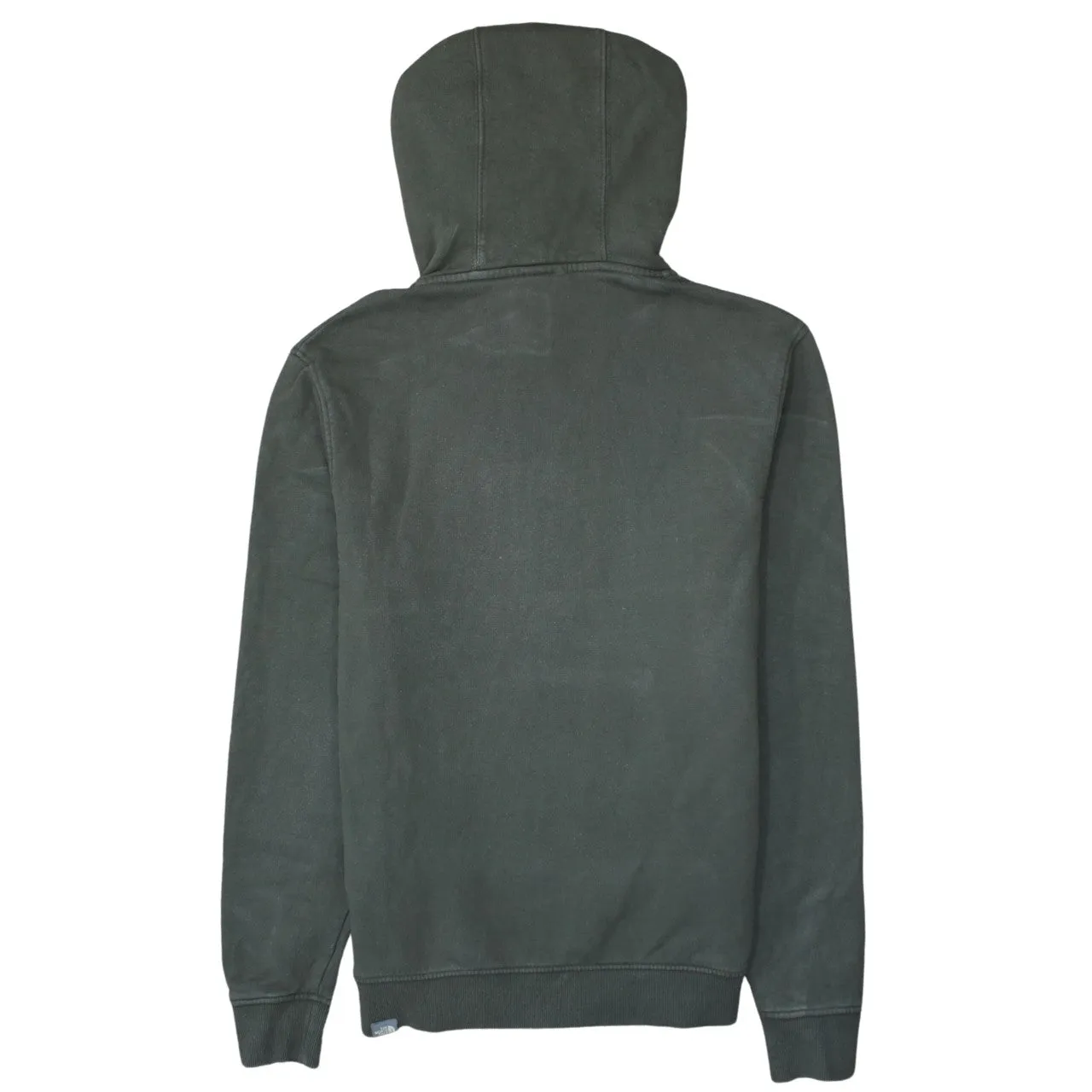 The North Face 90's Spellout Pullover Hoodie Medium Green sold by Vintage Club product image thumbnail 2