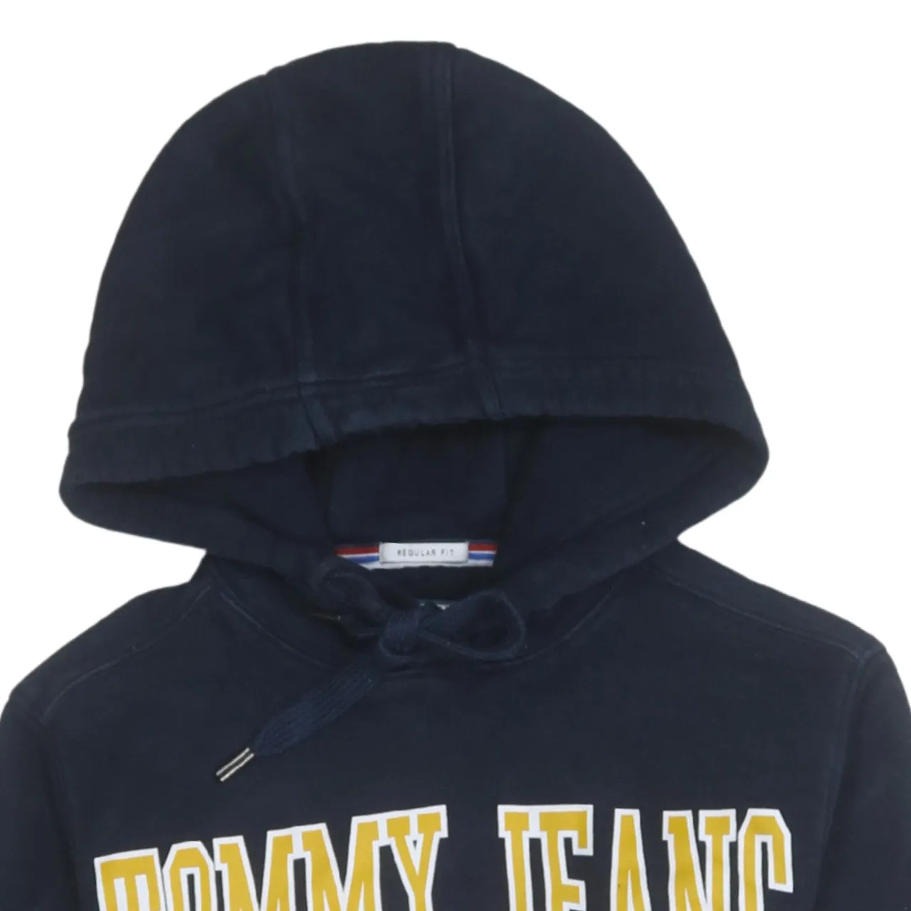 Tommy Jeans 90's Spellout Pullover Hoodie XSmall Navy Blue sold by Vintage Club product image thumbnail 3